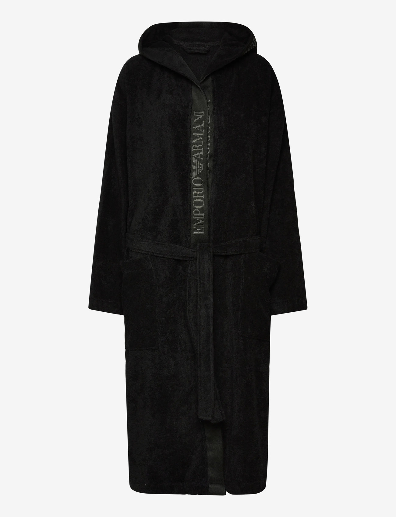Emporio Armani - LOUNGEWEAR BATHROBE - morgonrockar - black - 1