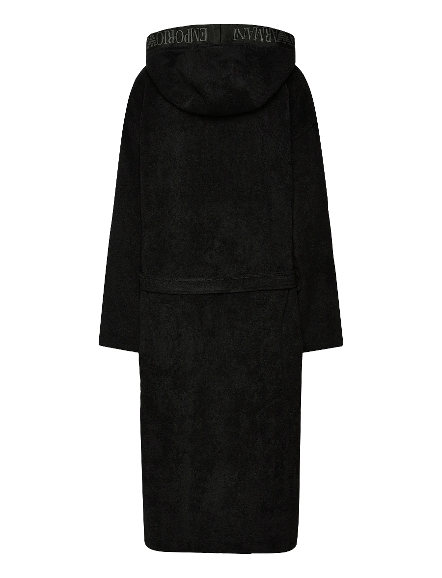 Emporio Armani - LOUNGEWEAR BATHROBE - morgonrockar - black - 2