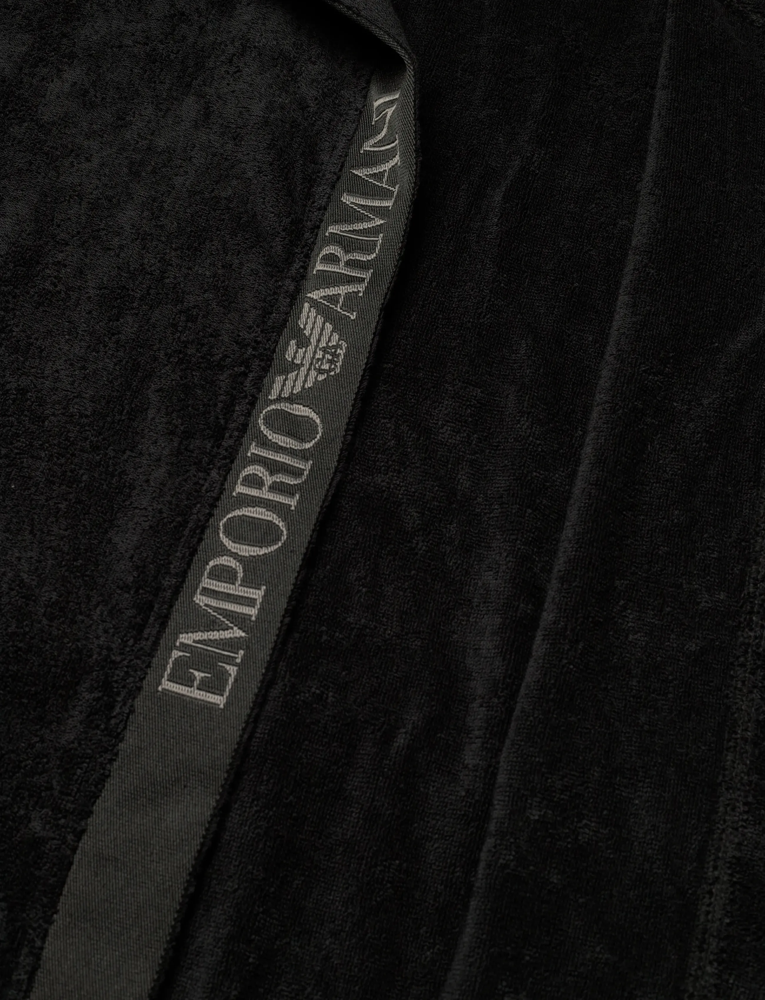 Emporio Armani - LOUNGEWEAR BATHROBE - hommikumantlid - black - 5