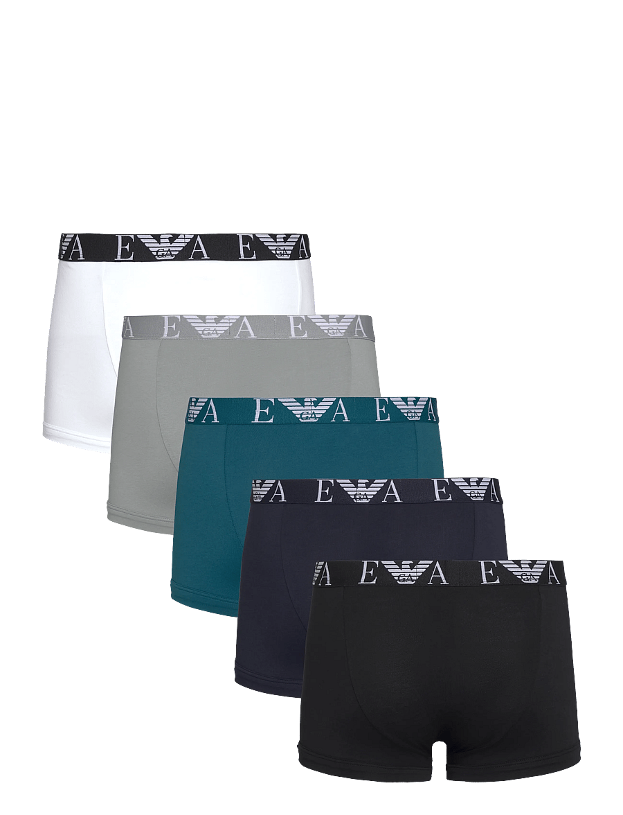 Emporio Armani - 5-PACK BOTTOM PART - boxershorts - blk/mon/blu/oct/whit - 1