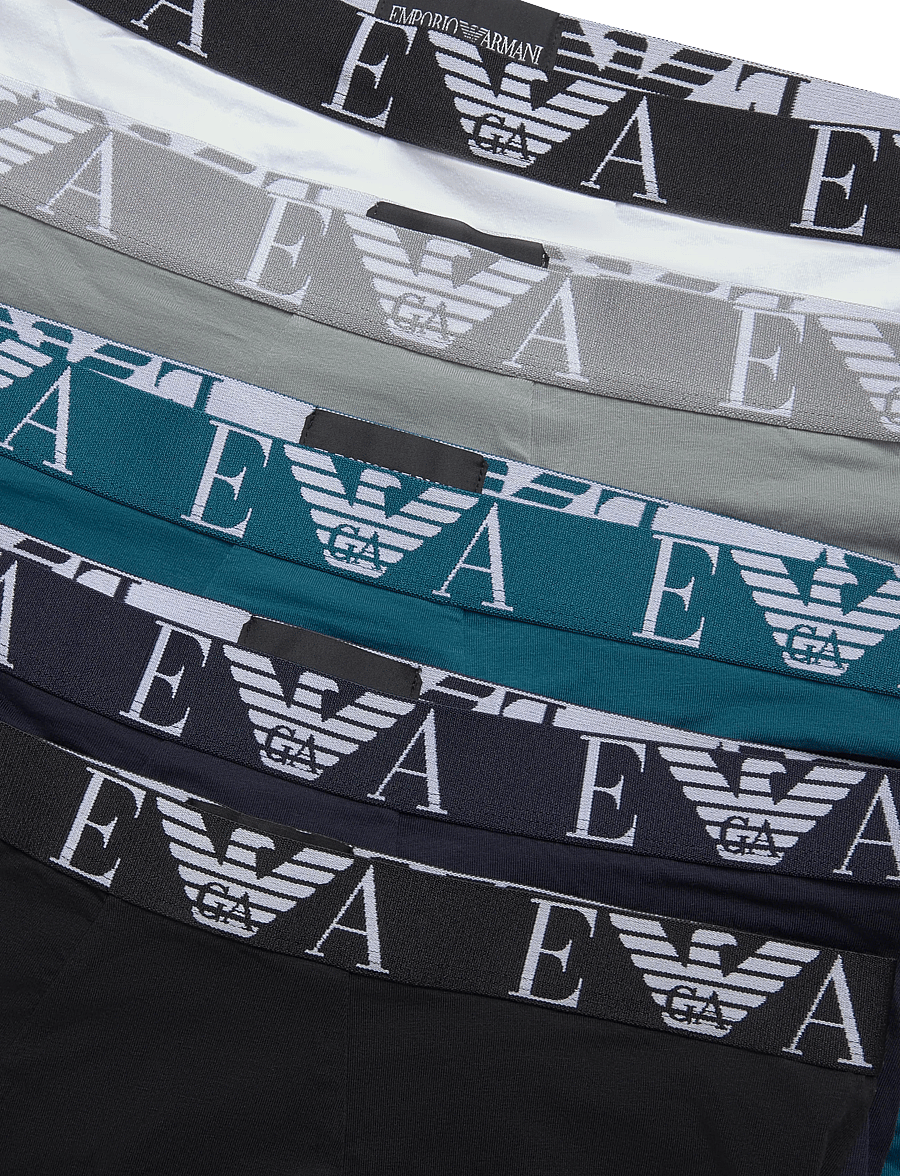 Emporio Armani - 5-PACK BOTTOM PART - boxershorts - blk/mon/blu/oct/whit - 2