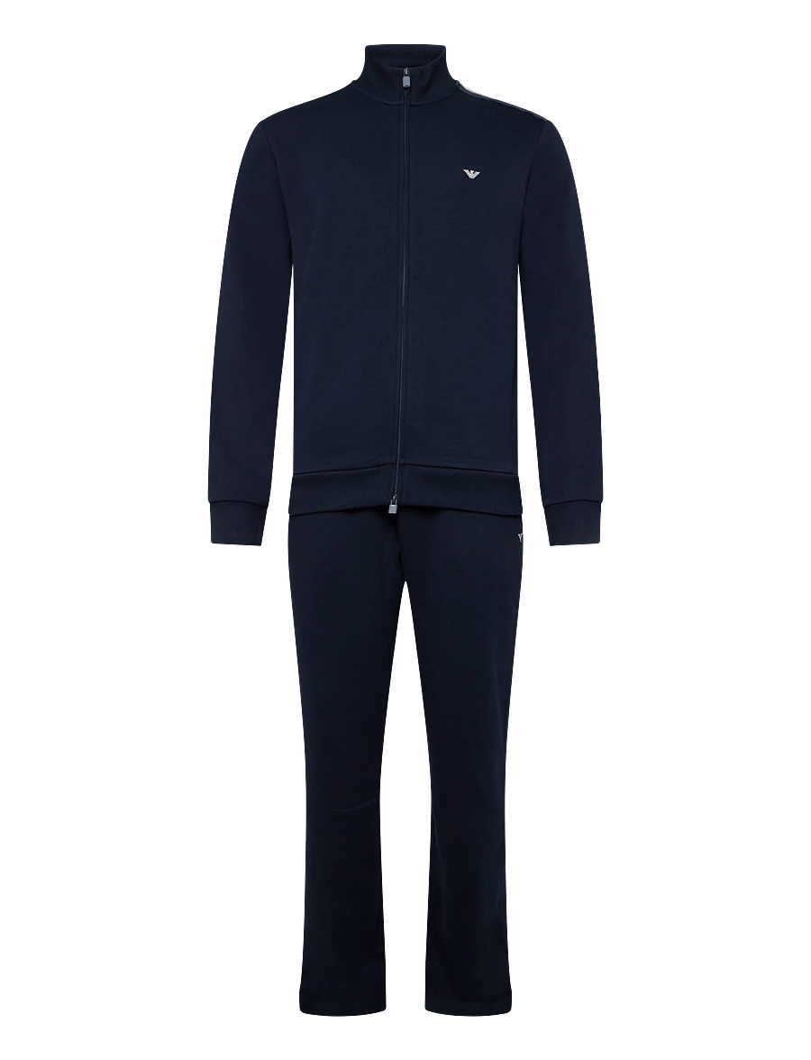 Emporio Armani - LOUNGEWEAR TRACKSUIT - jogging tøj - armani blue - 0