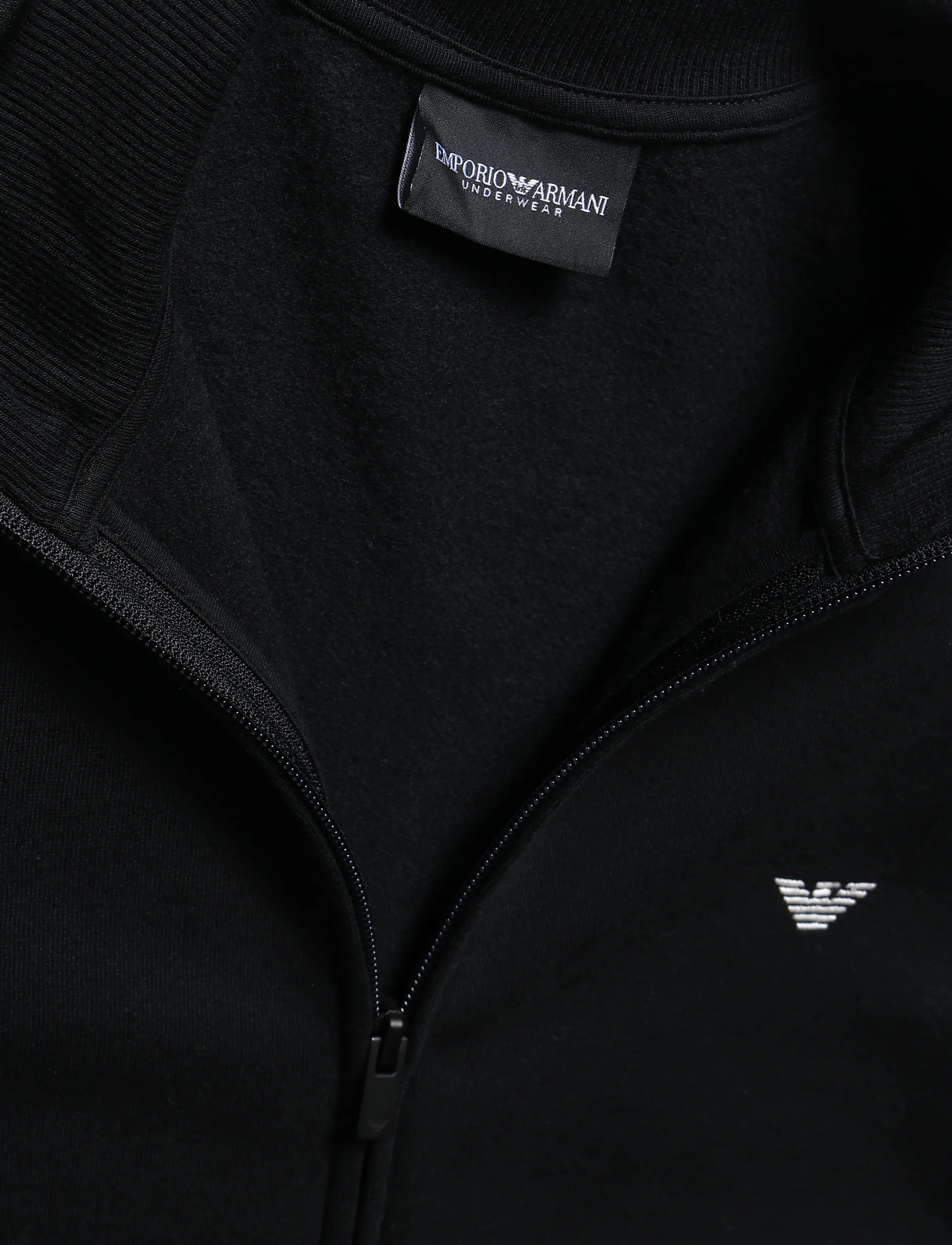 Emporio Armani - LOUNGEWEAR TRACKSUIT - träningsoveraller - black - 4