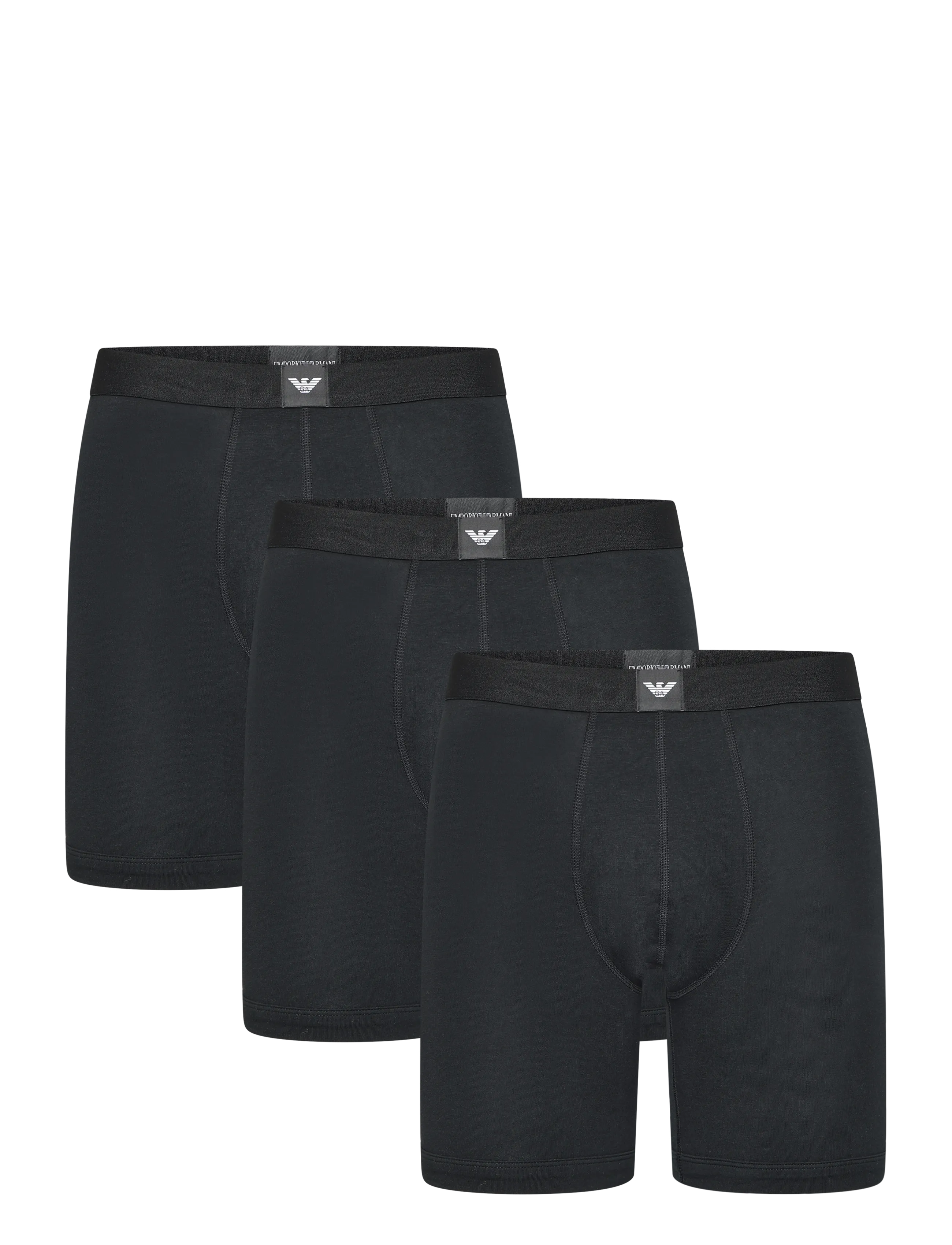 Emporio Armani 3 PACK BOTTOM - Underkläder - BLACK / black