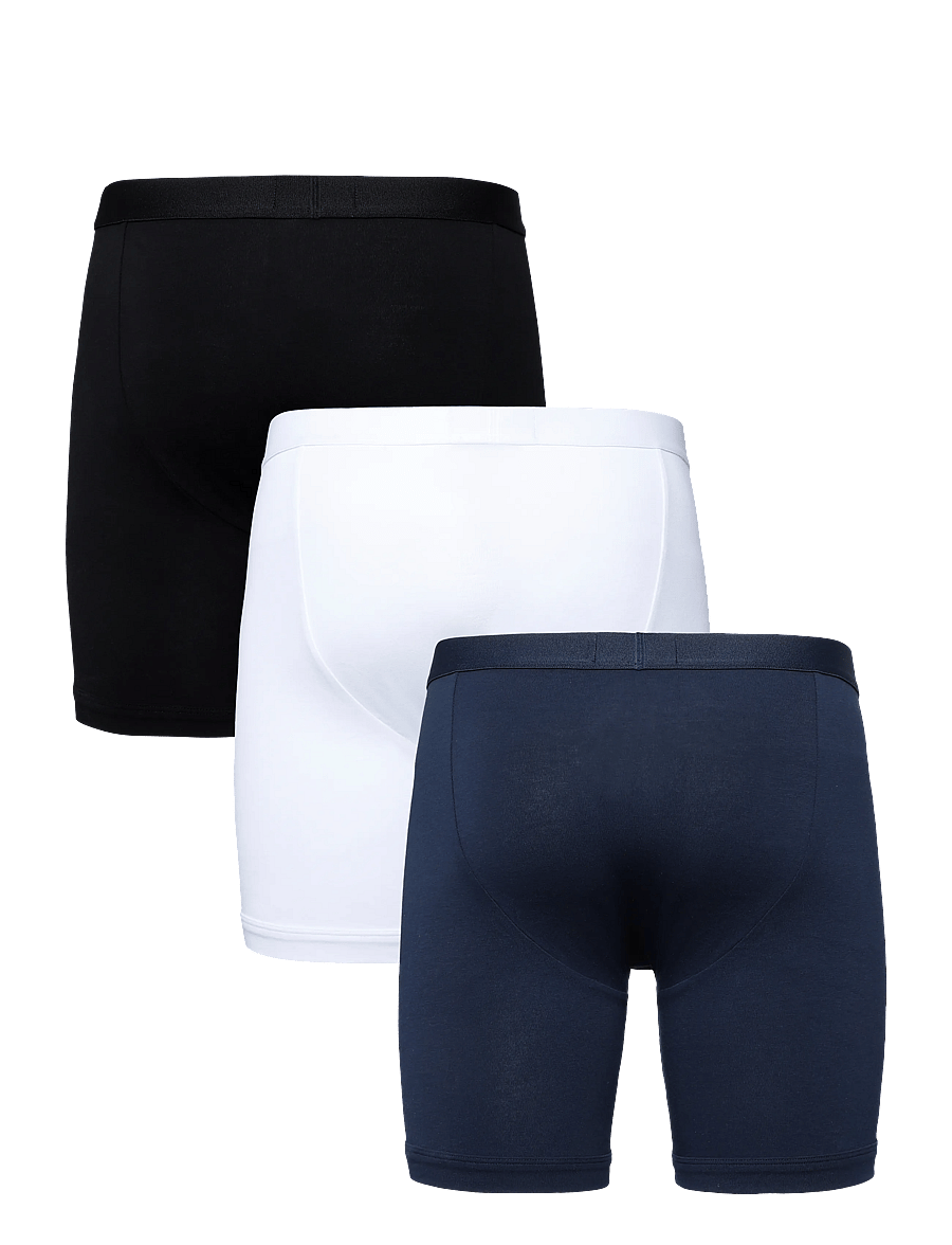 Emporio Armani - 3 PACK BOTTOM - multipakk aluspüksid - black/white/blu - 1