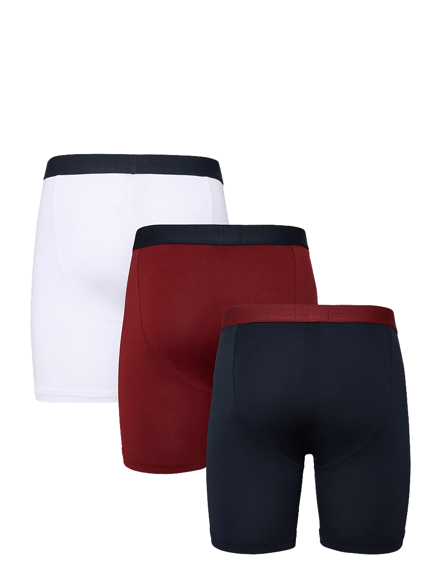 Emporio Armani - 3 PACK BOTTOM - unterhosen im multipack - white/blu/brick - 1
