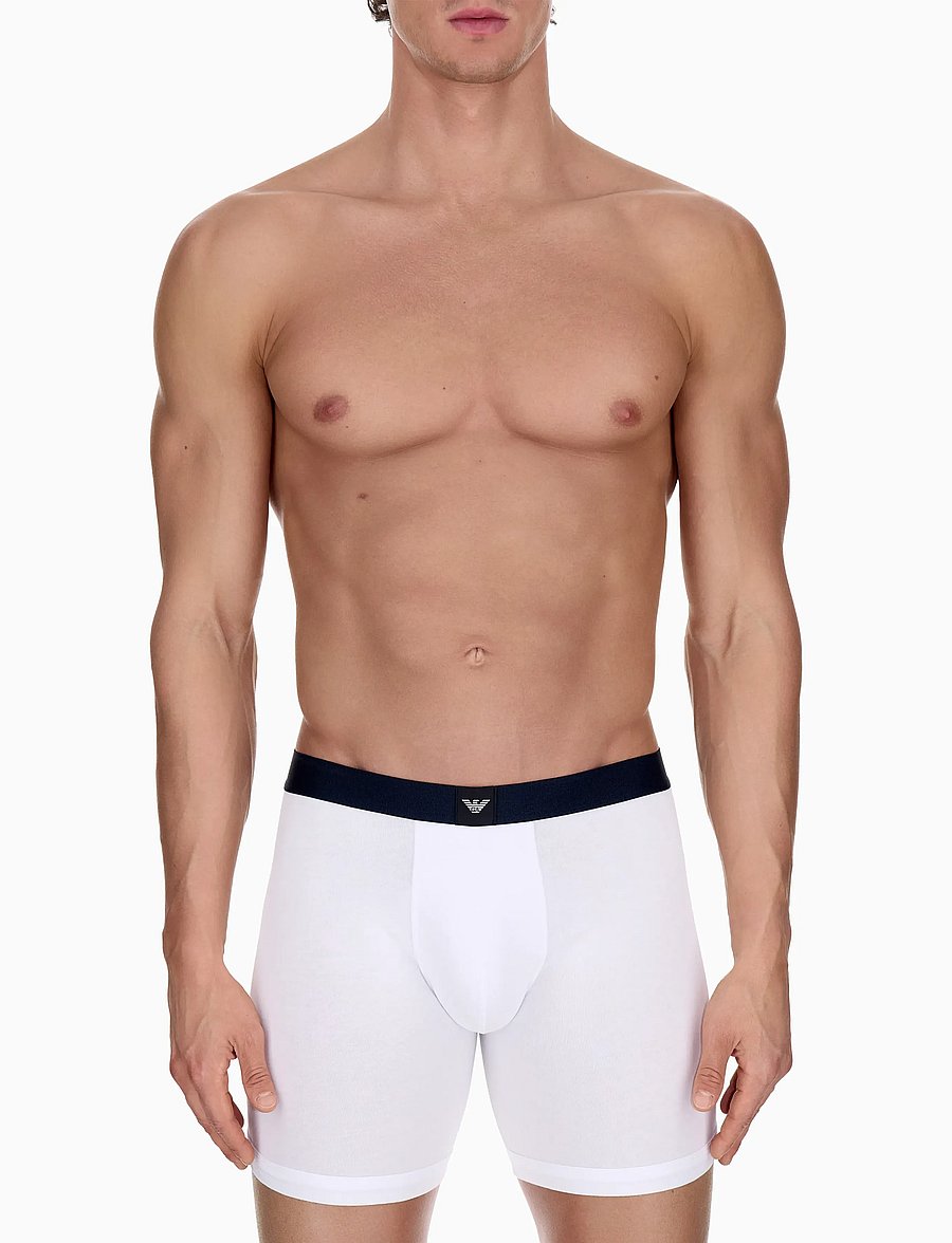 Emporio Armani - 3 PACK BOTTOM - multipack underpants - white/blu/brick - 0