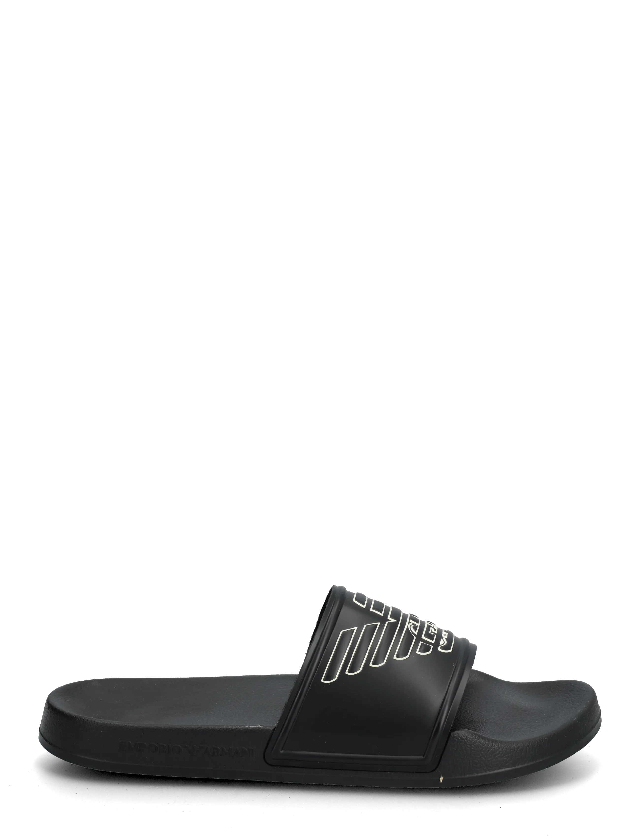 Emporio Armani - SHOES BEACHWEAR - sundlaugaskór - black-whisper white - 1