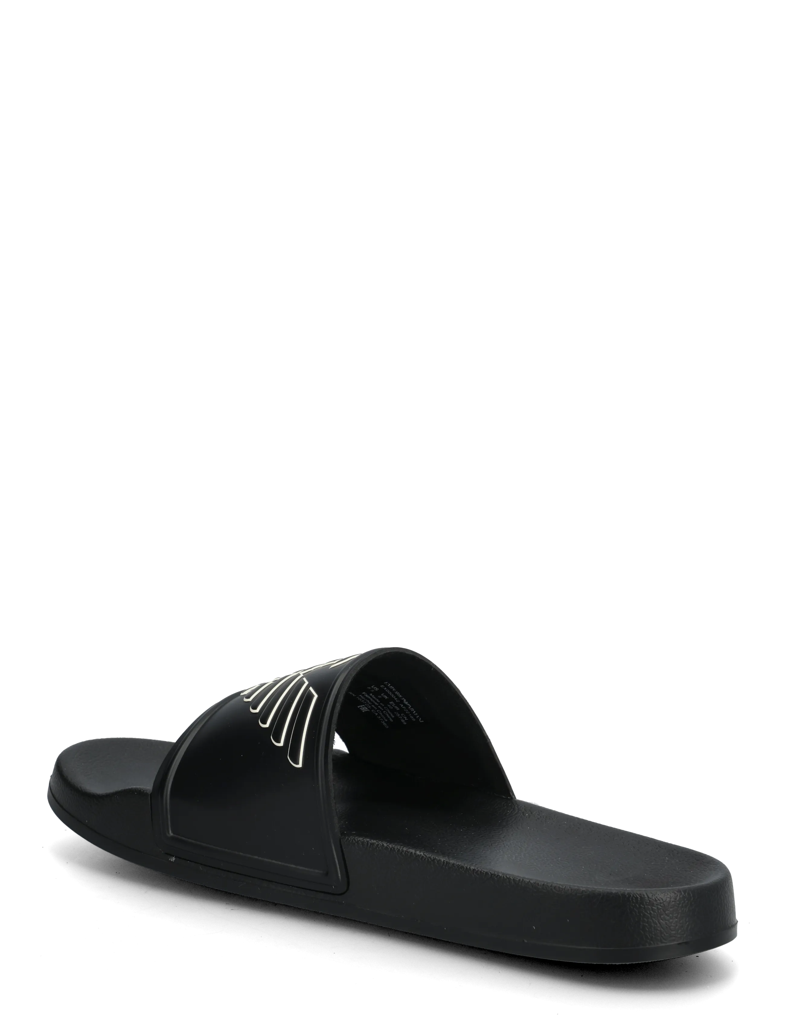Emporio Armani - SHOES BEACHWEAR - sundlaugaskór - black-whisper white - 2