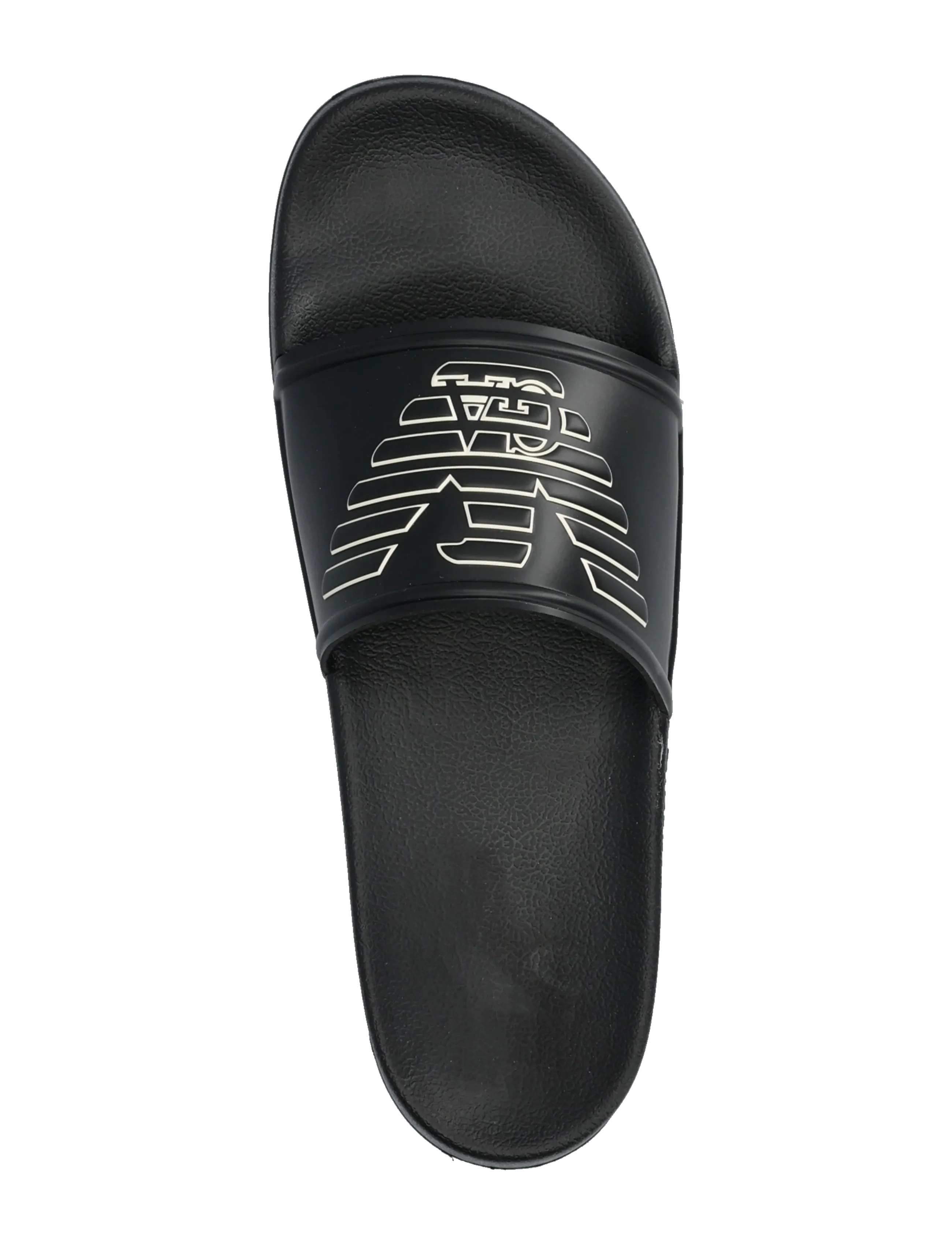 Emporio Armani - SHOES BEACHWEAR - sundlaugaskór - black-whisper white - 3