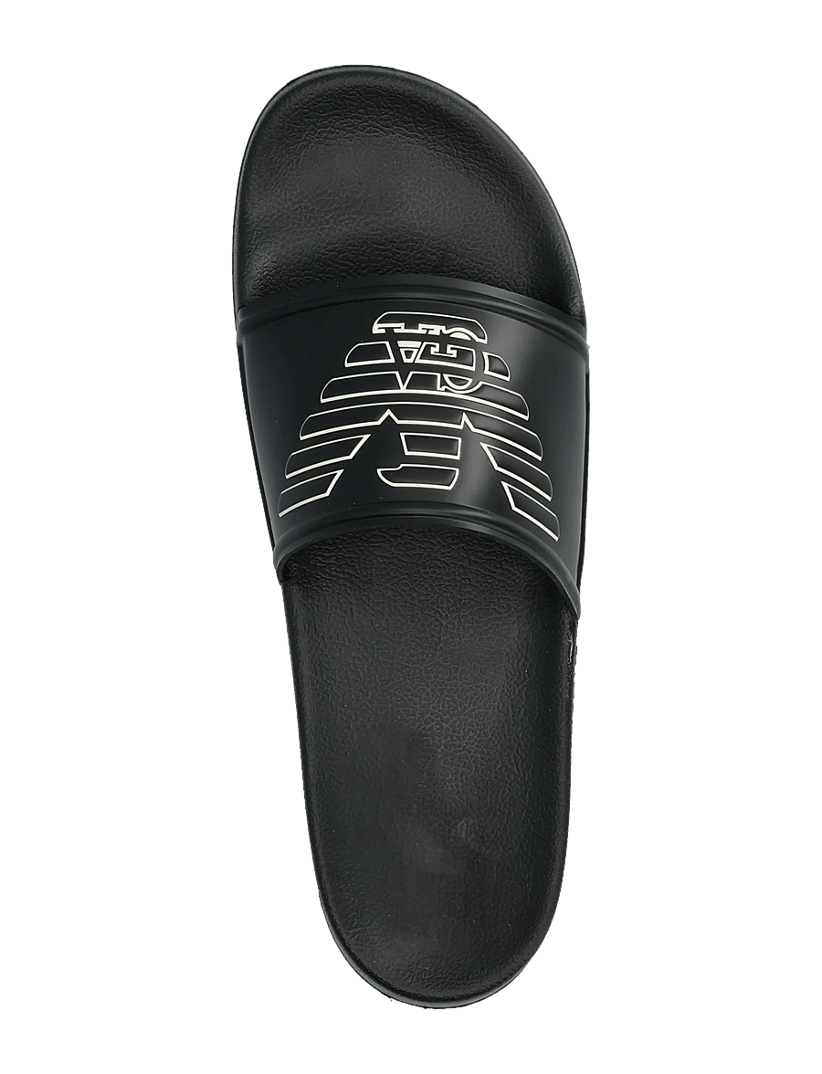 Emporio Armani - SHOES BEACHWEAR - badesandaler - black-whisper white - 3