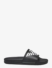 Emporio Armani - SLIPPER PU+EAGLE LOG - sandals - a120-black+white - 1