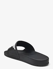 Emporio Armani - SLIPPER PU+EAGLE LOG - sandals - a120-black+white - 2