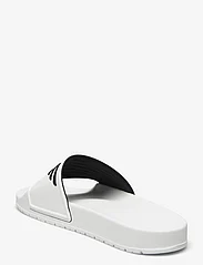 Emporio Armani - SLIPPER PU+EAGLE LOG - sandaler - d611-white+black - 2