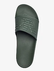 Emporio Armani - SLIPPER PU+EAGLE LOG - sandals - s132-military+military - 3
