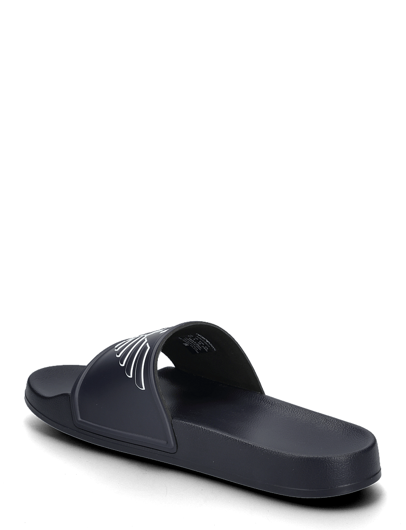 Emporio Armani - SLIP.PVC-OUTLINE LOG - badeschuhe - blue-white - 2