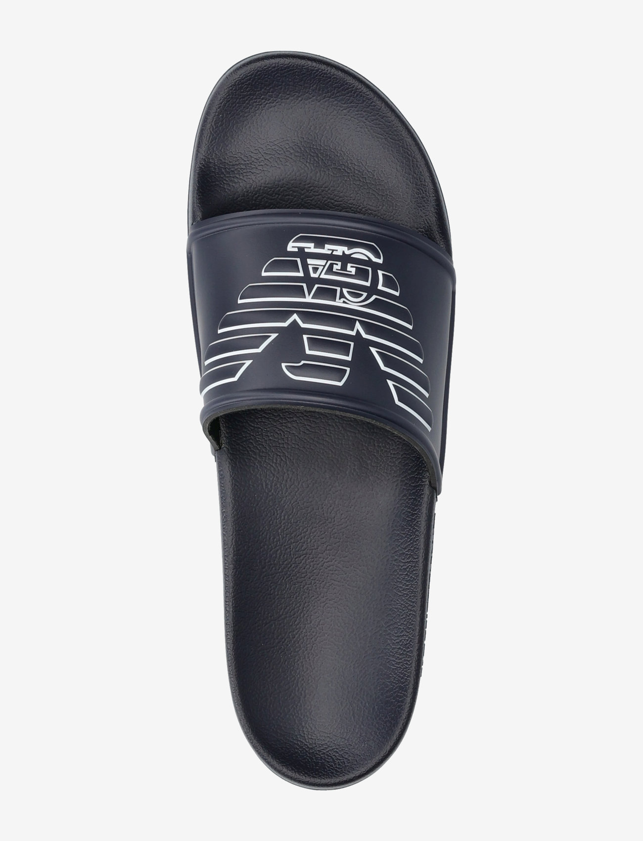 Emporio Armani - SLIP.PVC-OUTLINE LOG - badeschuhe - blue-white - 3