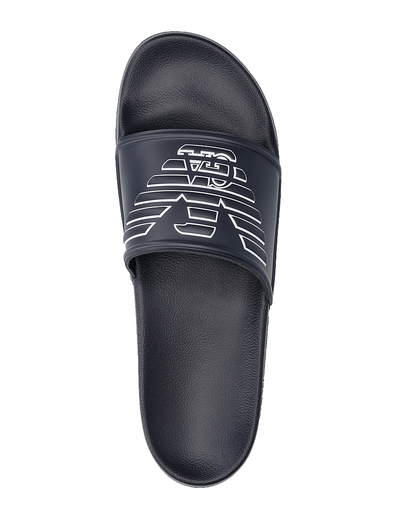 Emporio Armani - SLIP.PVC-OUTLINE LOG - badeschuhe - blue-white - 3