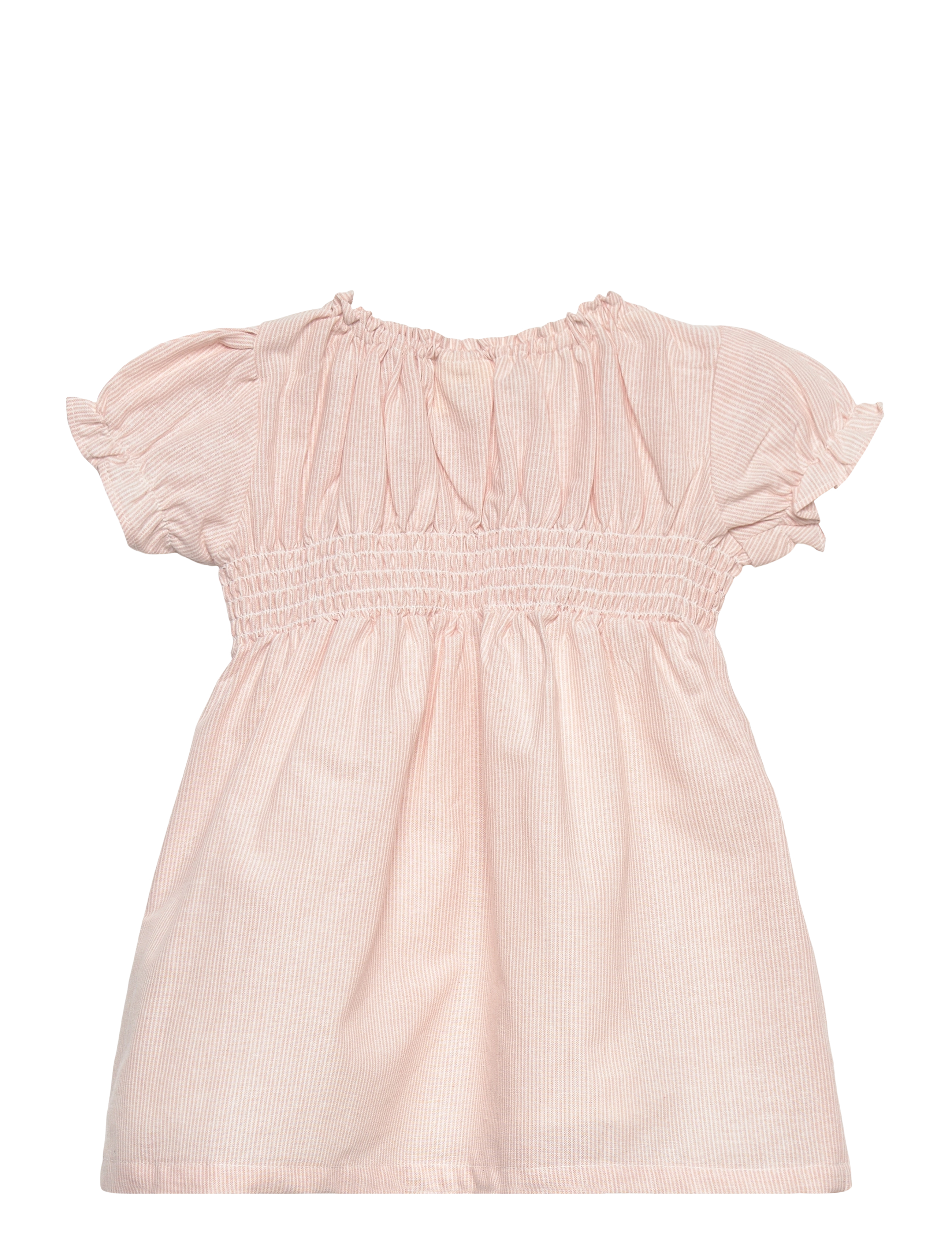 En Fant - Dress SS Woven Stripe - misty rose - 1