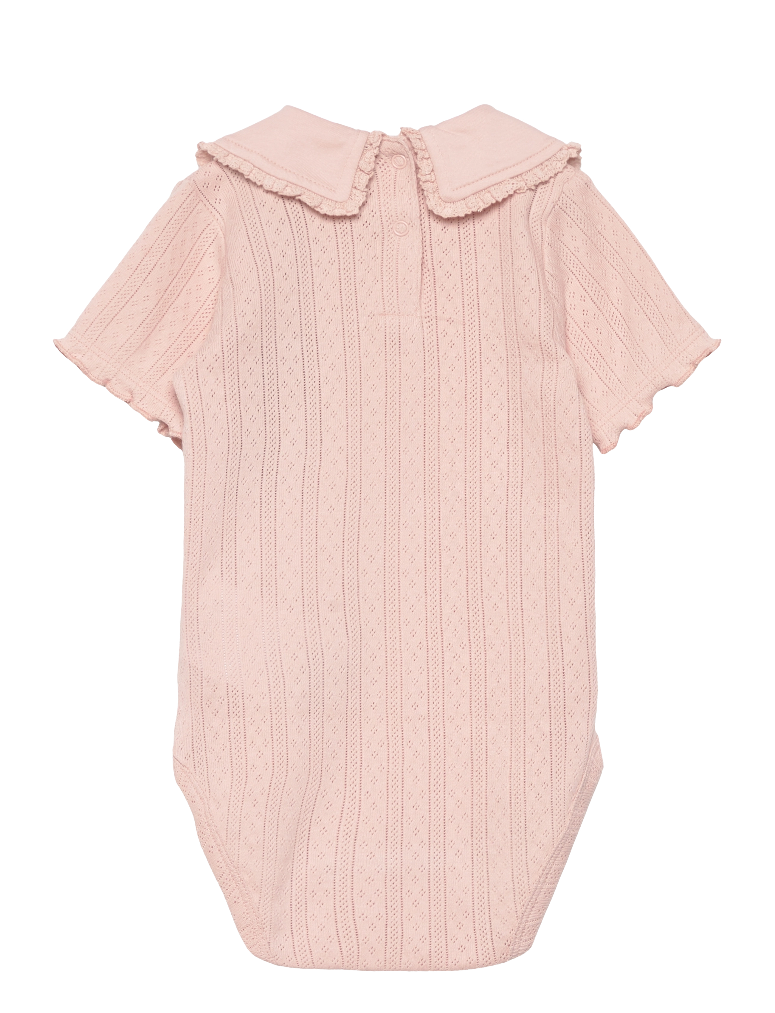 En Fant - Body SS Pointelle - peach whip - 1