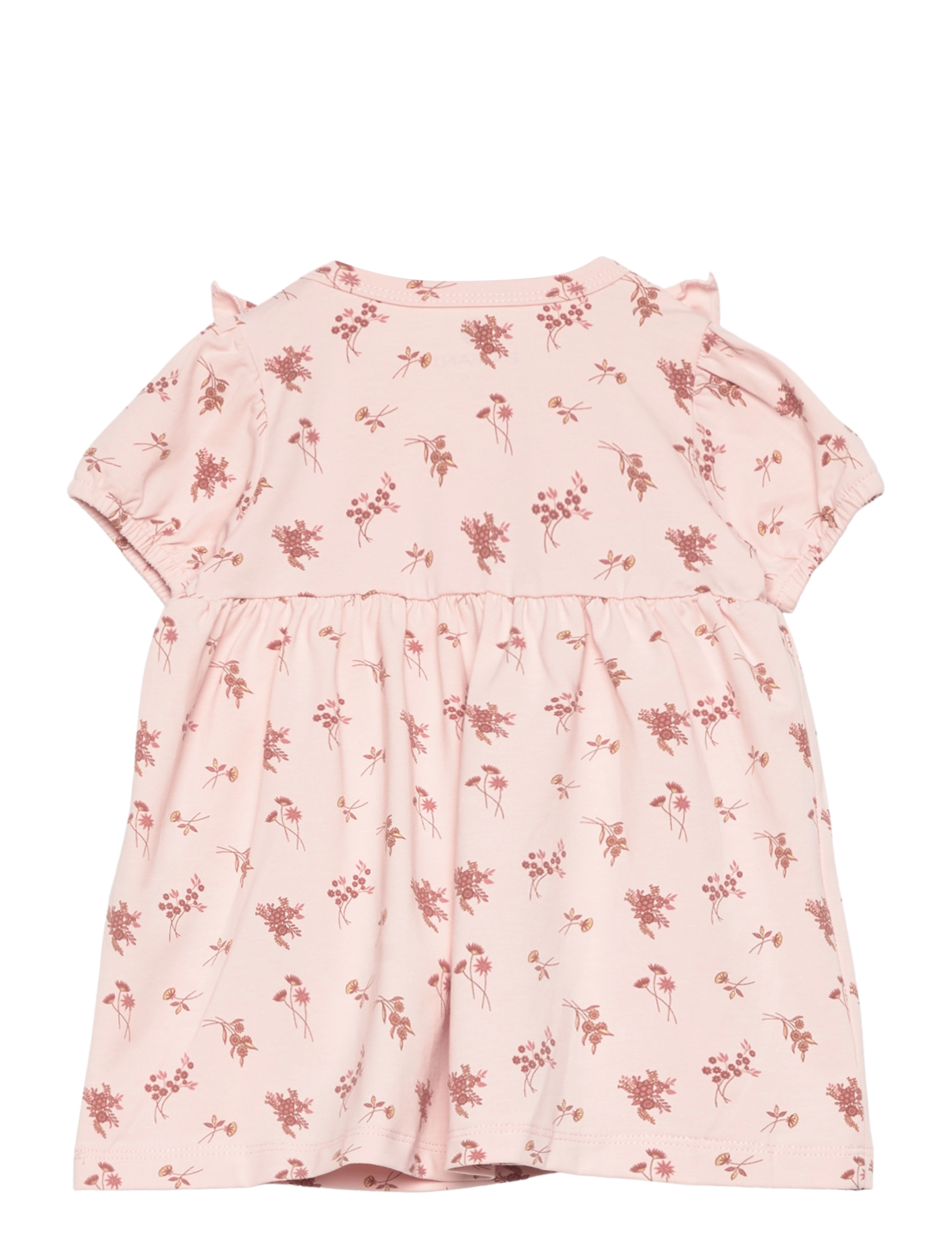 En Fant - Dress SS AOP - peach whip - 1