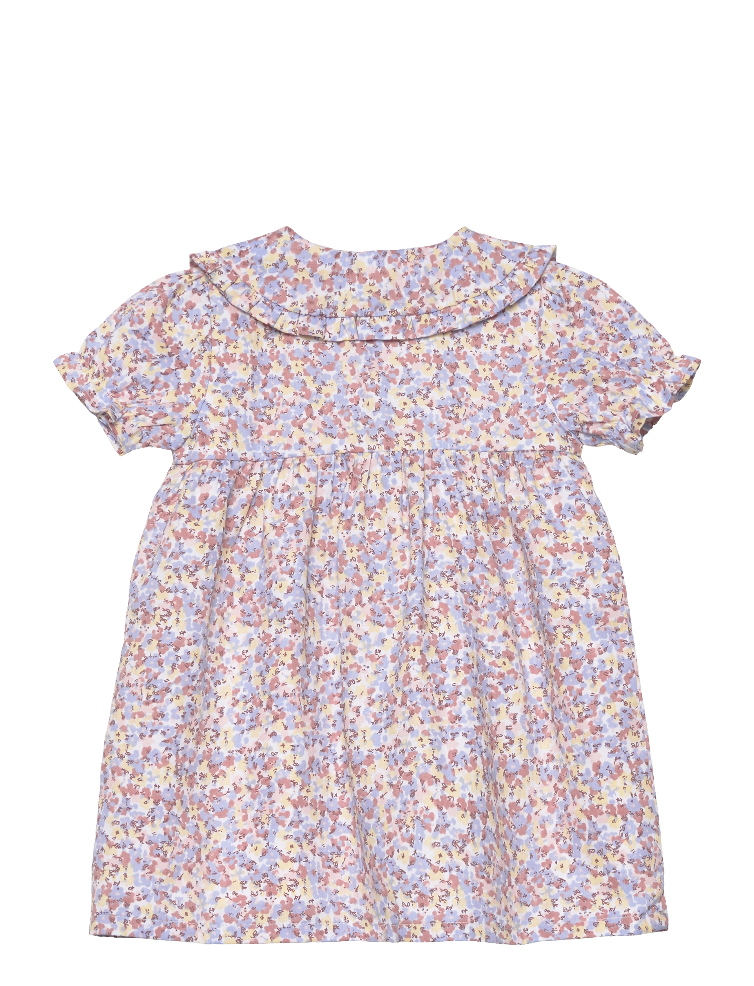 En Fant - Dress Woven AOP - eggnog - 1
