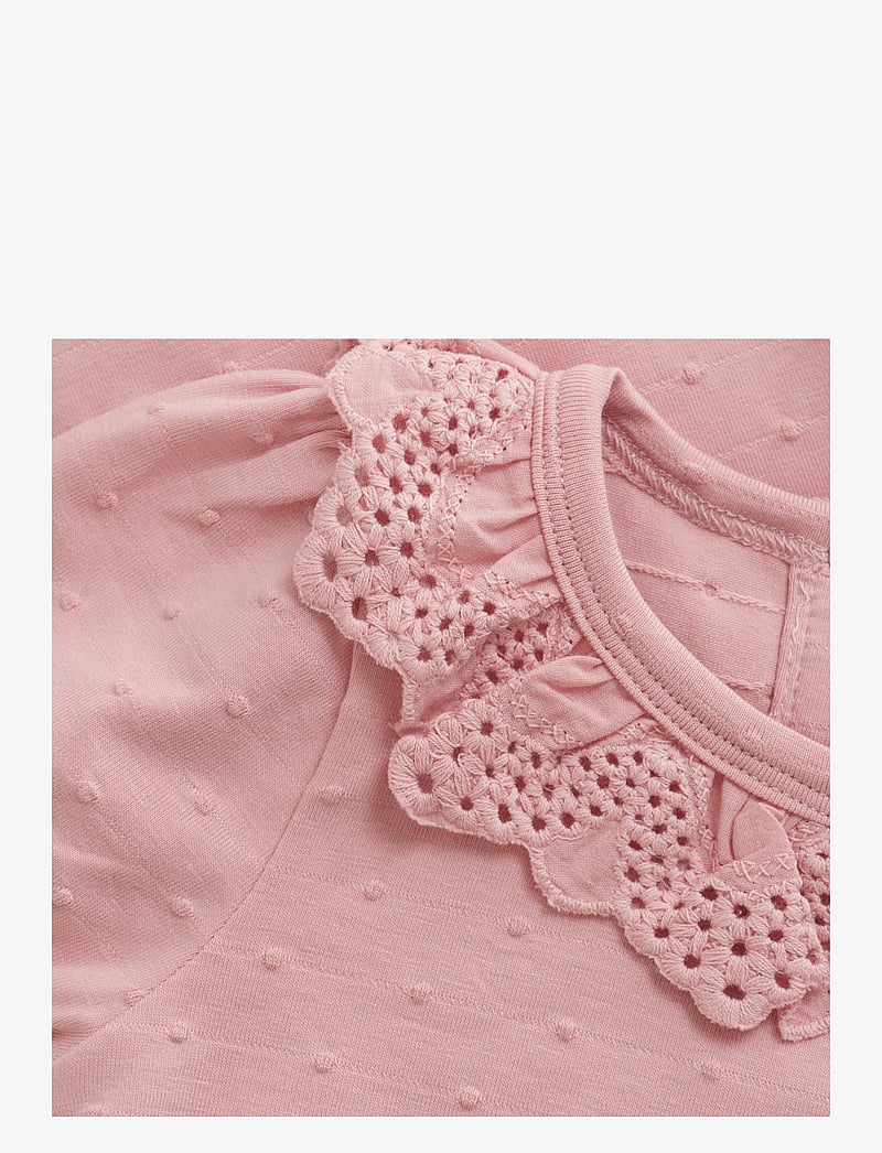 En Fant - Body SS - kortærmede bodyer - bridal rose - 2