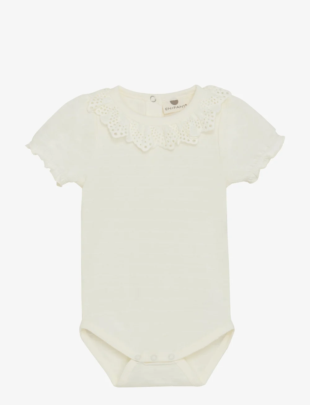 En Fant - Body SS - kurzärmelige bodys - egret - 0