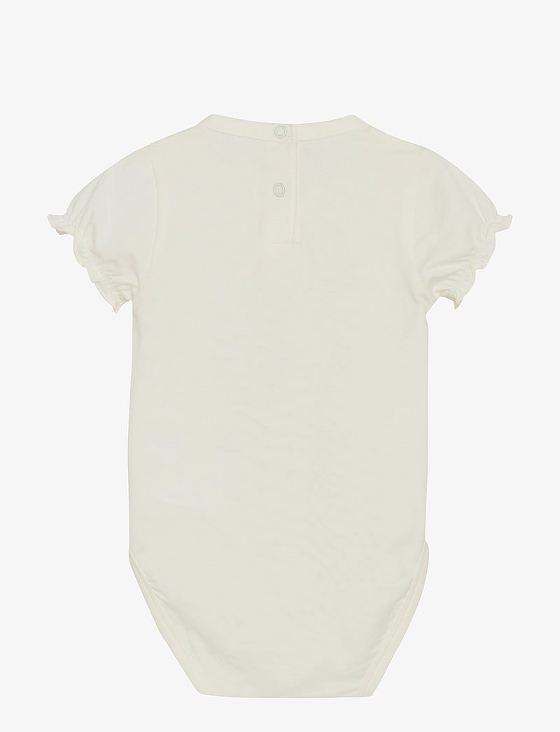 En Fant - Body SS Embroidery - kortærmede bodyer - egret - 1