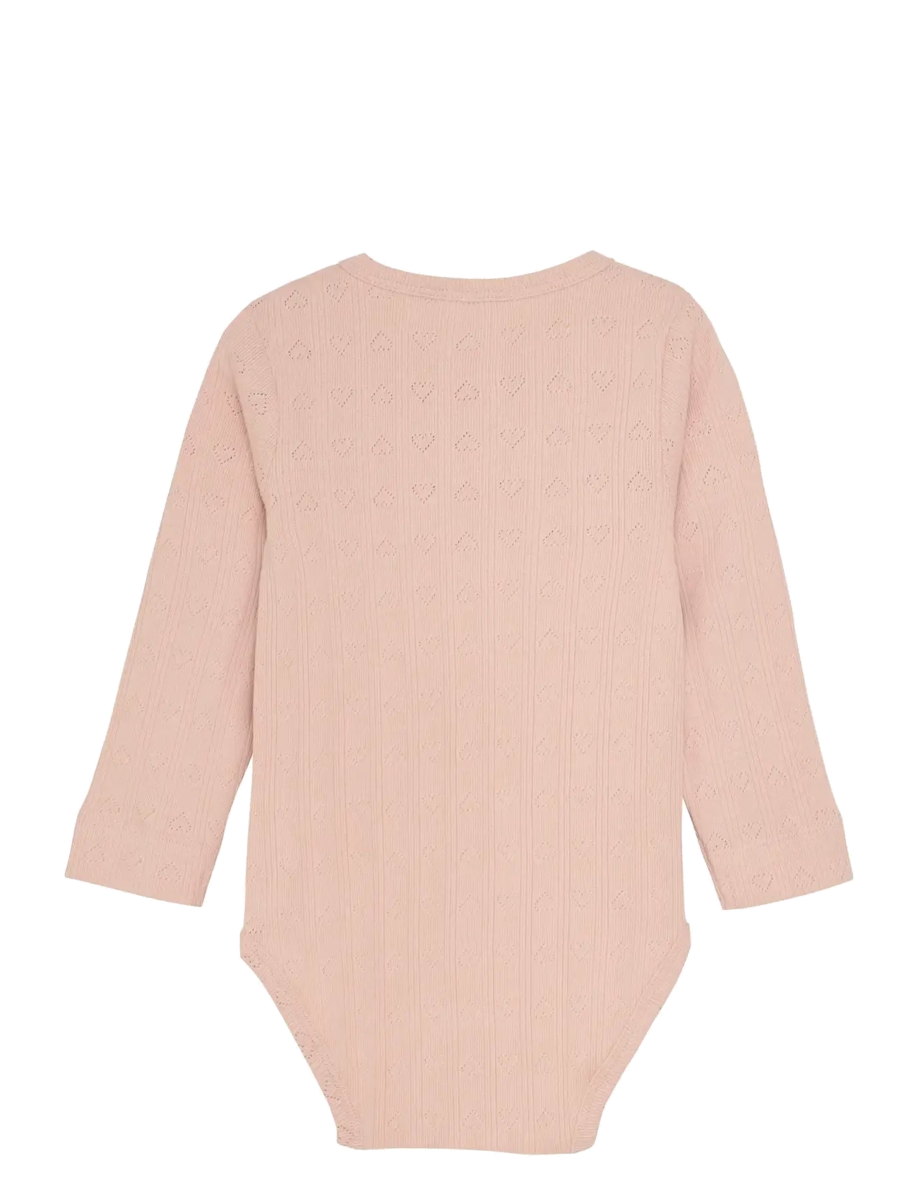 En Fant - Body LS Pointelle - ar garām piedurknēm - cameo rose - 1