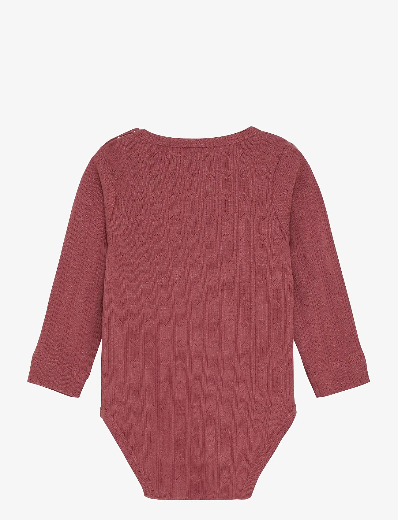 En Fant - Body LS Pointelle - langærmede heldragter - roan rouge - 1
