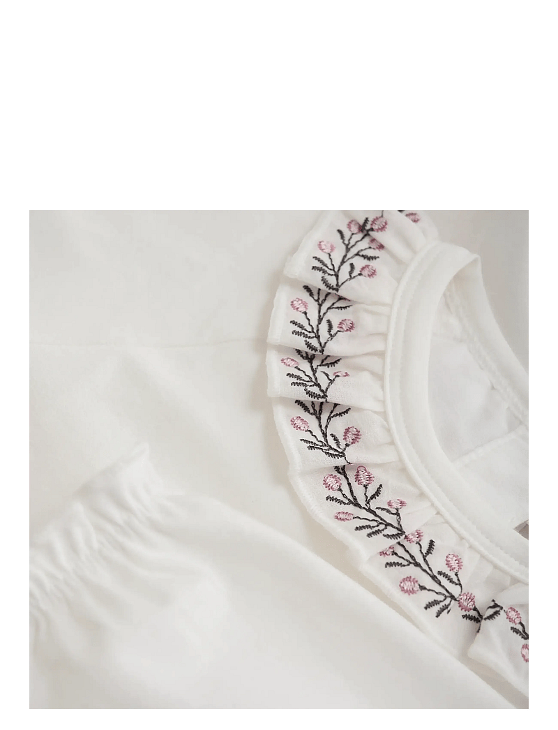 En Fant - Body LS Collar - långärmade bodysuits - egret - 2