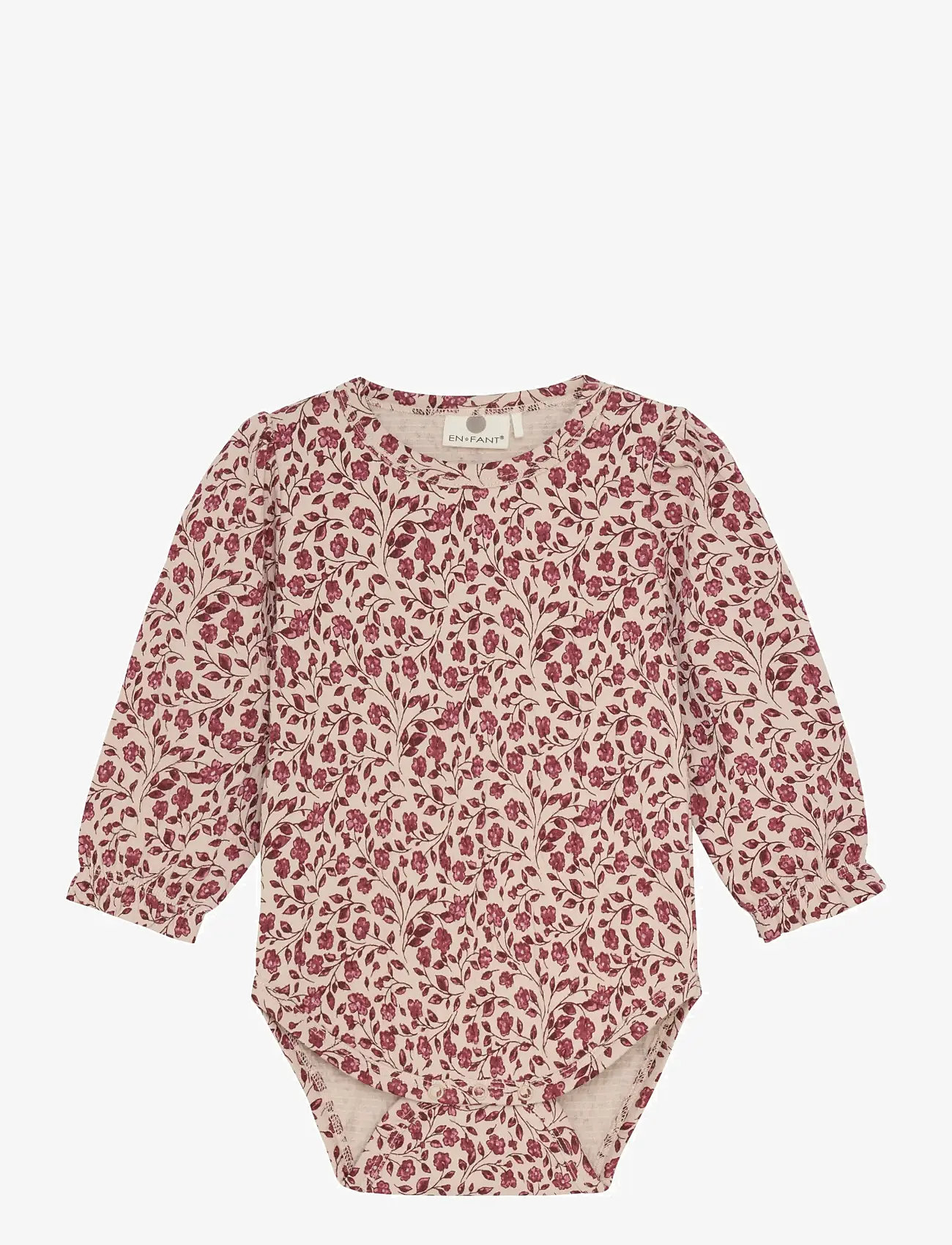 En Fant - Body LS - pikkade varrukatega bodid - french oak - 0