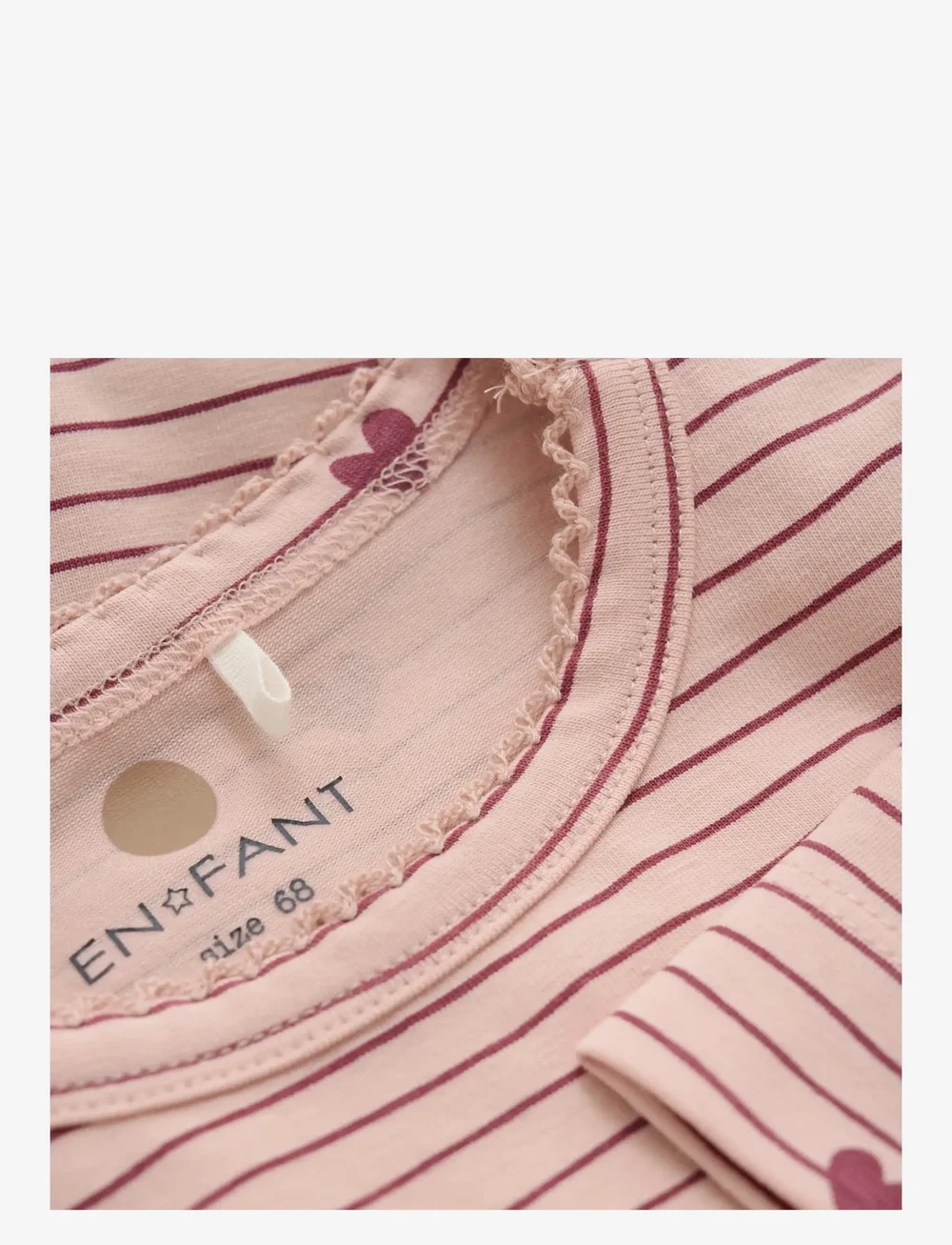 En Fant - Body LS - långärmade bodysuits - cameo rose - 2