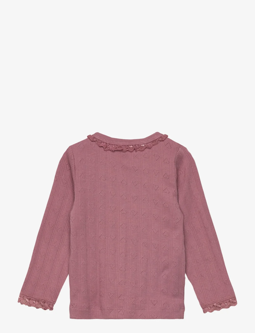 En Fant - T-shirt LS Pointelle - langärmelig - nostalgia rose - 1