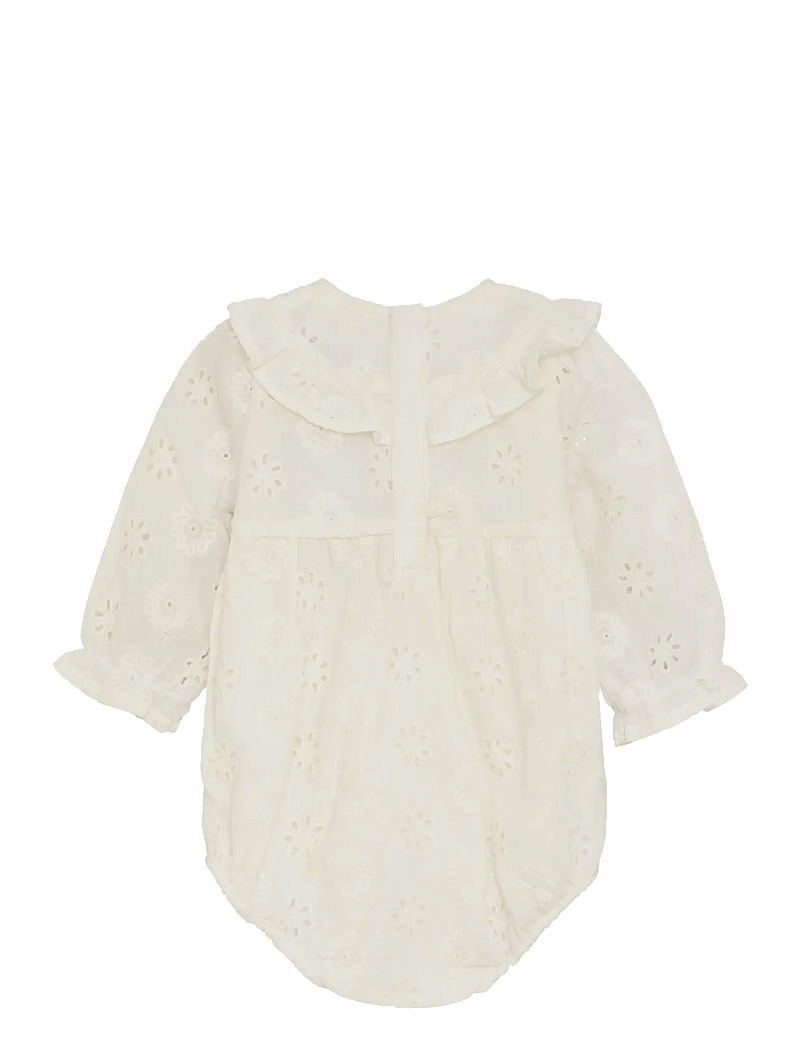 En Fant - Romper LS Woven - langärmelig - egret - 1