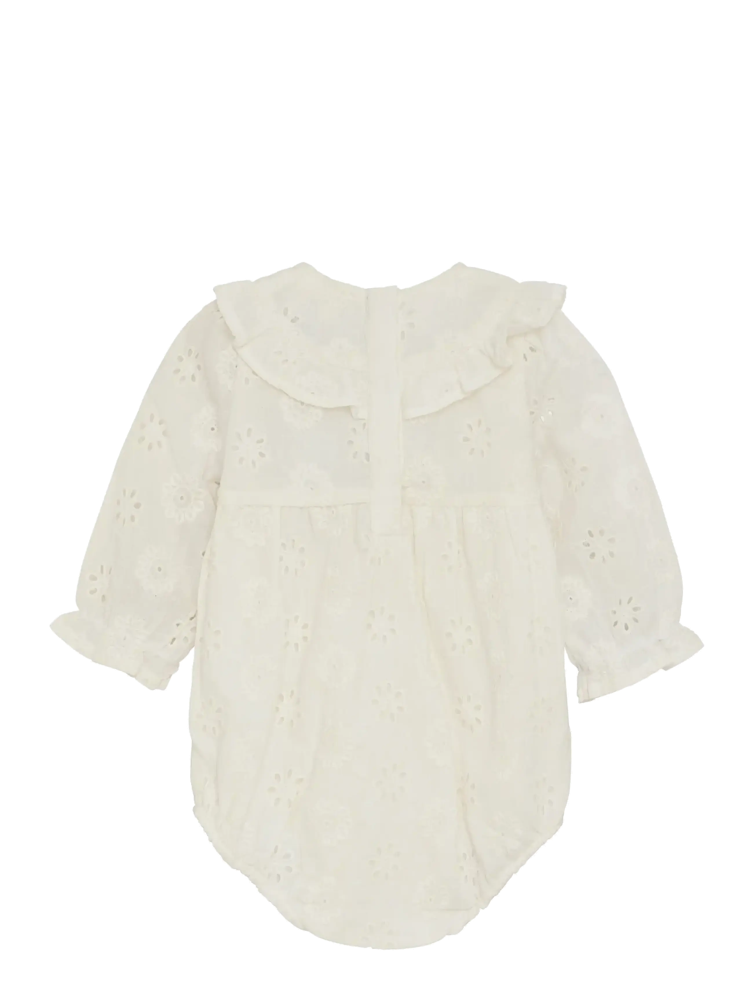 En Fant - Romper LS Woven - egret - 1