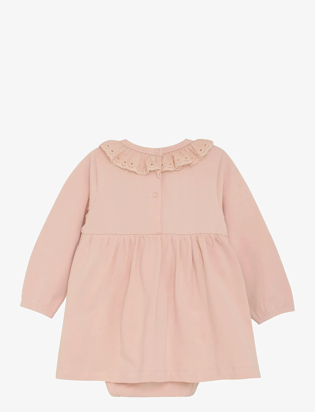 En Fant - Body Dress LS - kortærmede babykjoler - cameo rose - 1