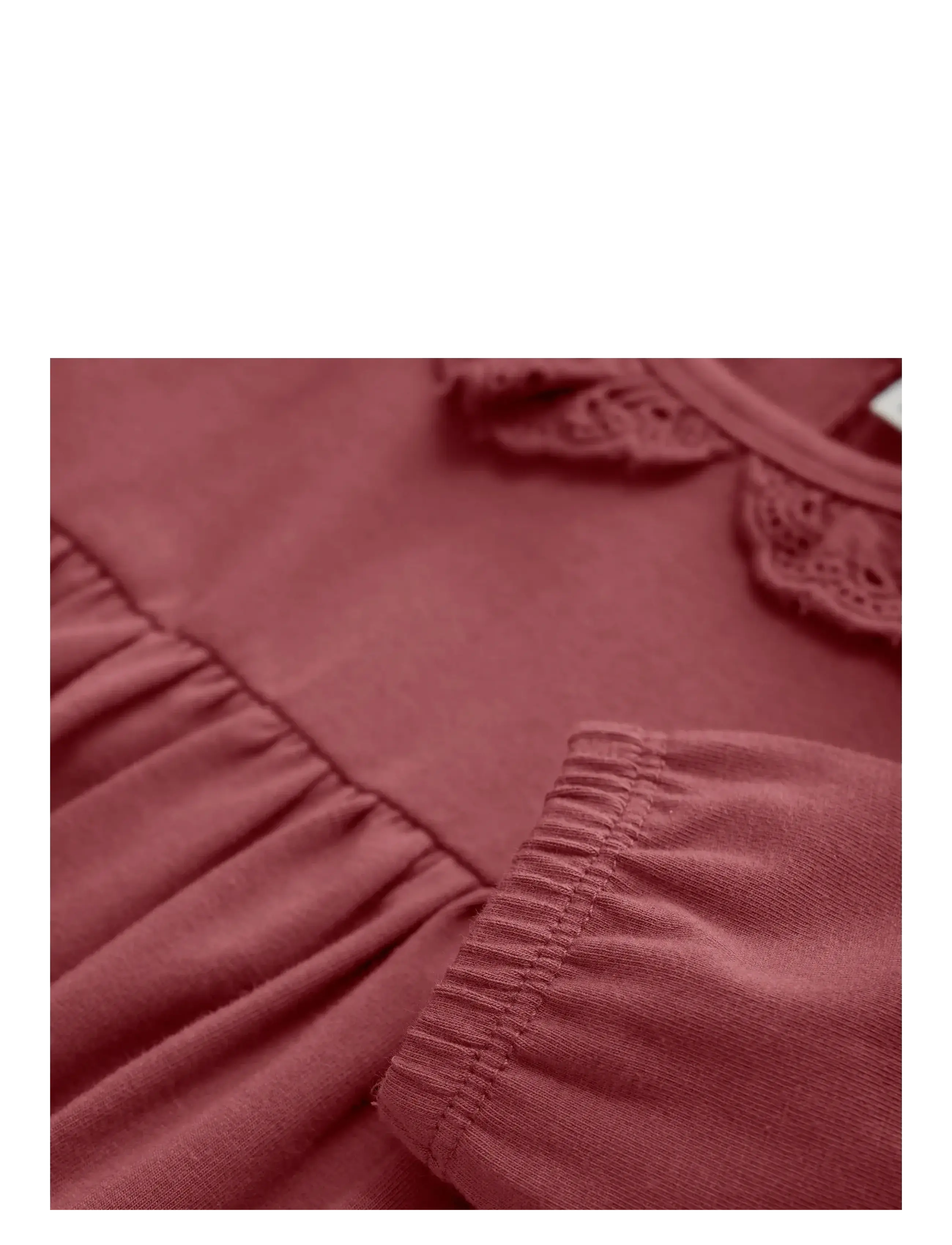 En Fant - Body Dress LS - roan rouge - 2