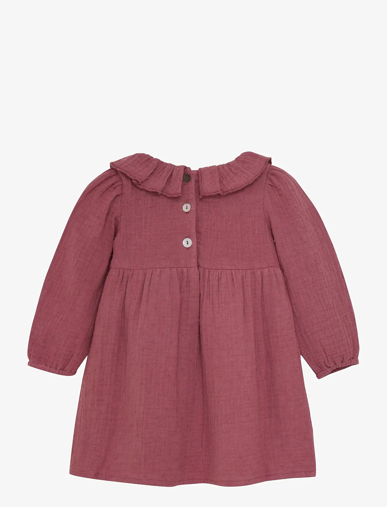 En Fant - Dress Woven - langärmelige babykleider - roan rouge - 1