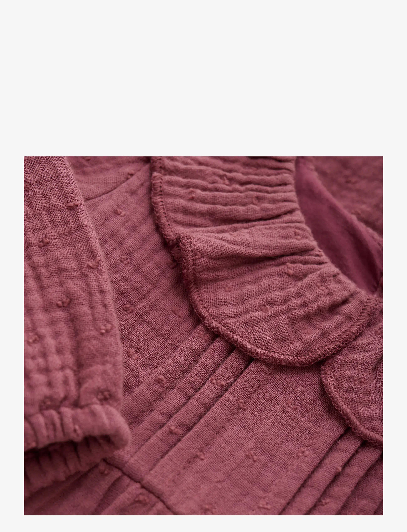 En Fant - Dress Woven - langärmelige babykleider - roan rouge - 2