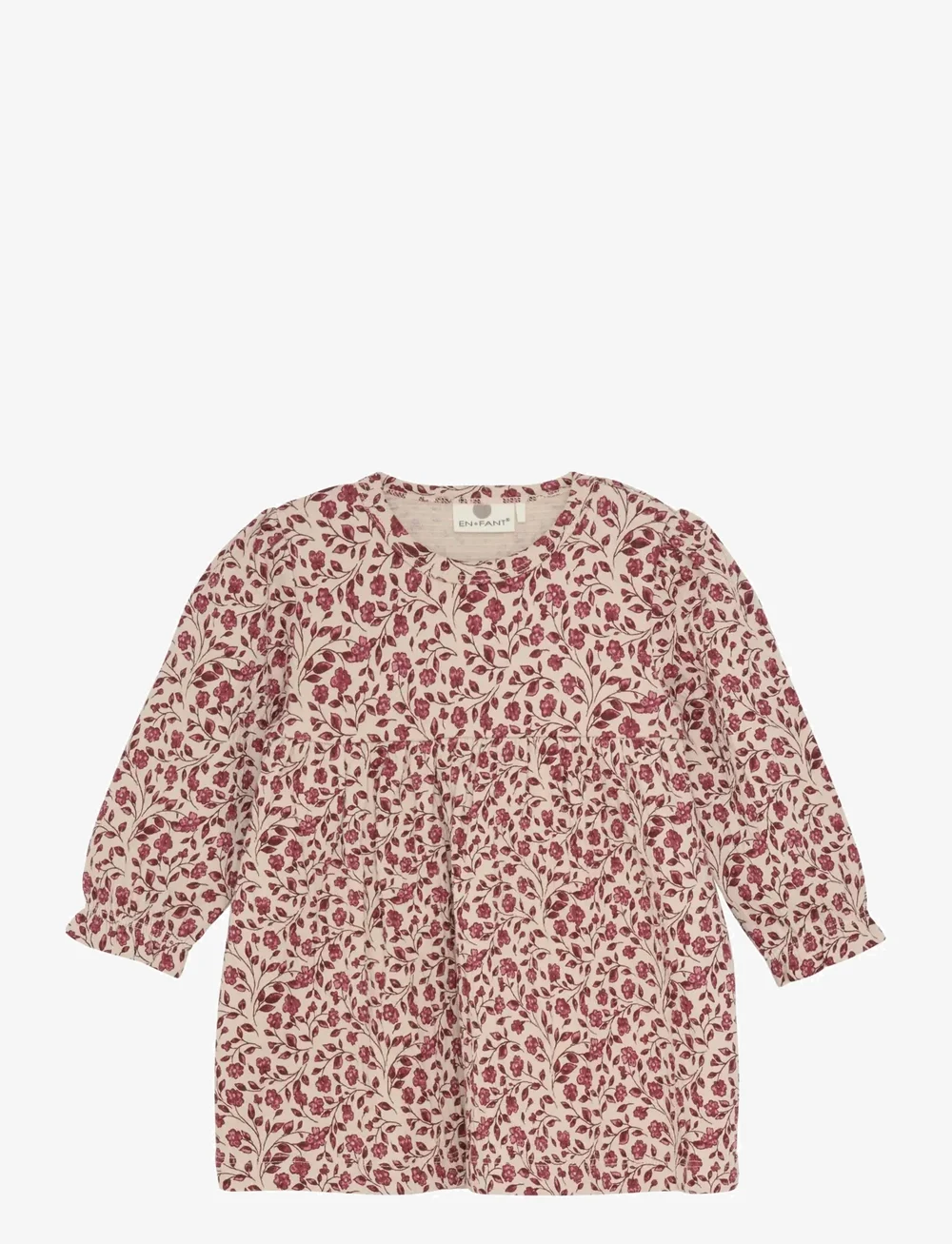 En Fant - Dress LS - långärmade babyklänningar - french oak - 0