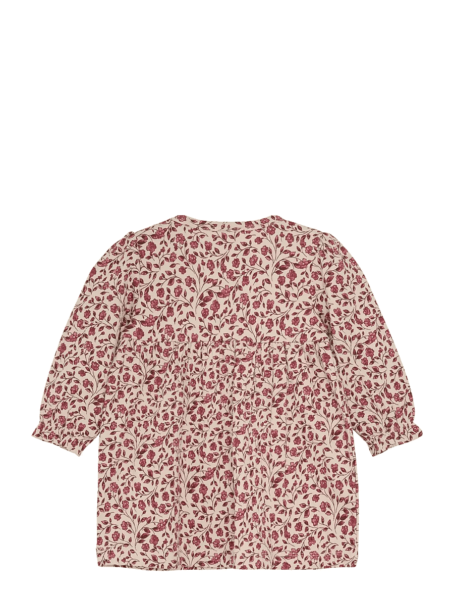 En Fant - Dress LS - langärmelige babykleider - french oak - 1