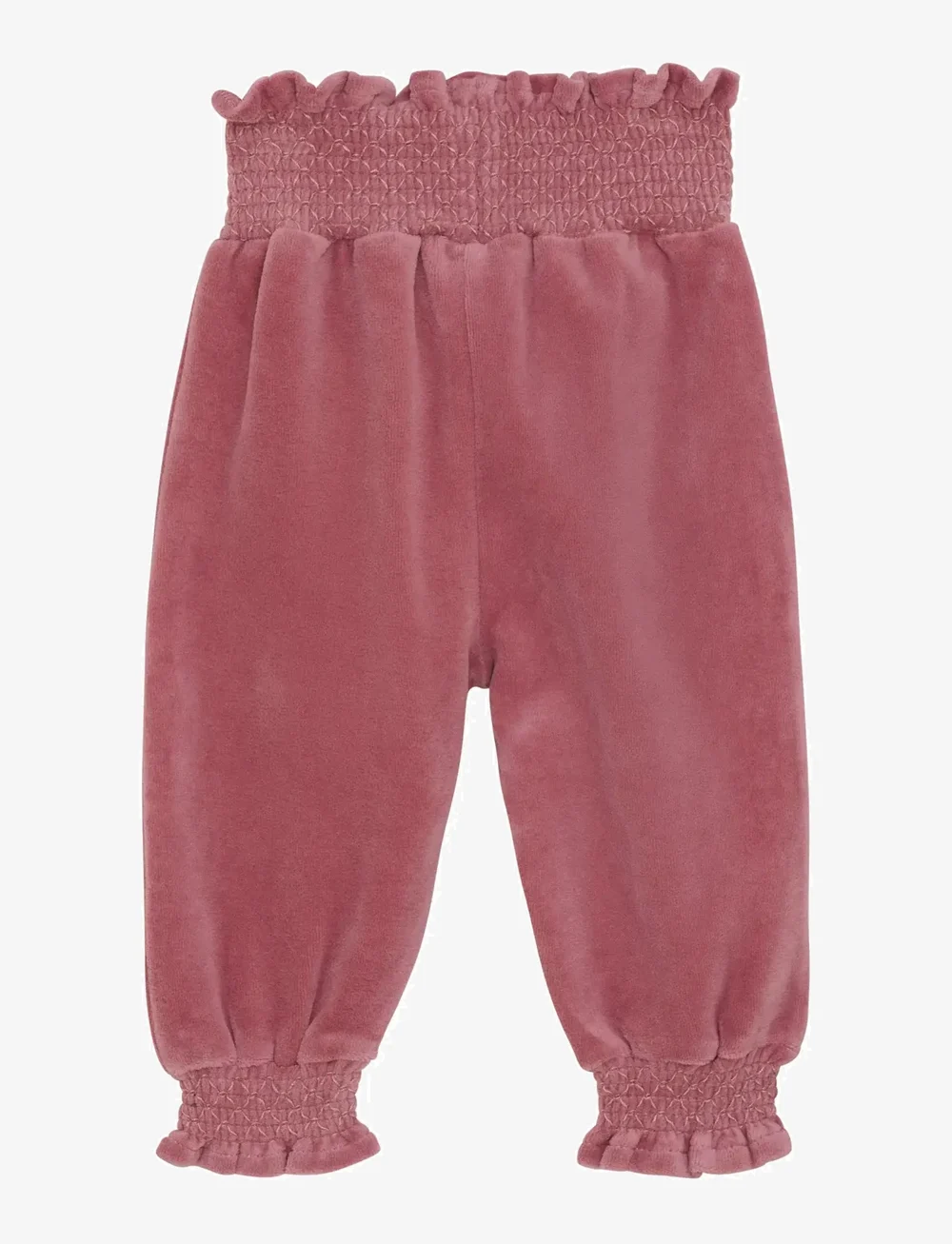 En Fant - Pants Velour - dressipüksid - nostalgia rose - 1
