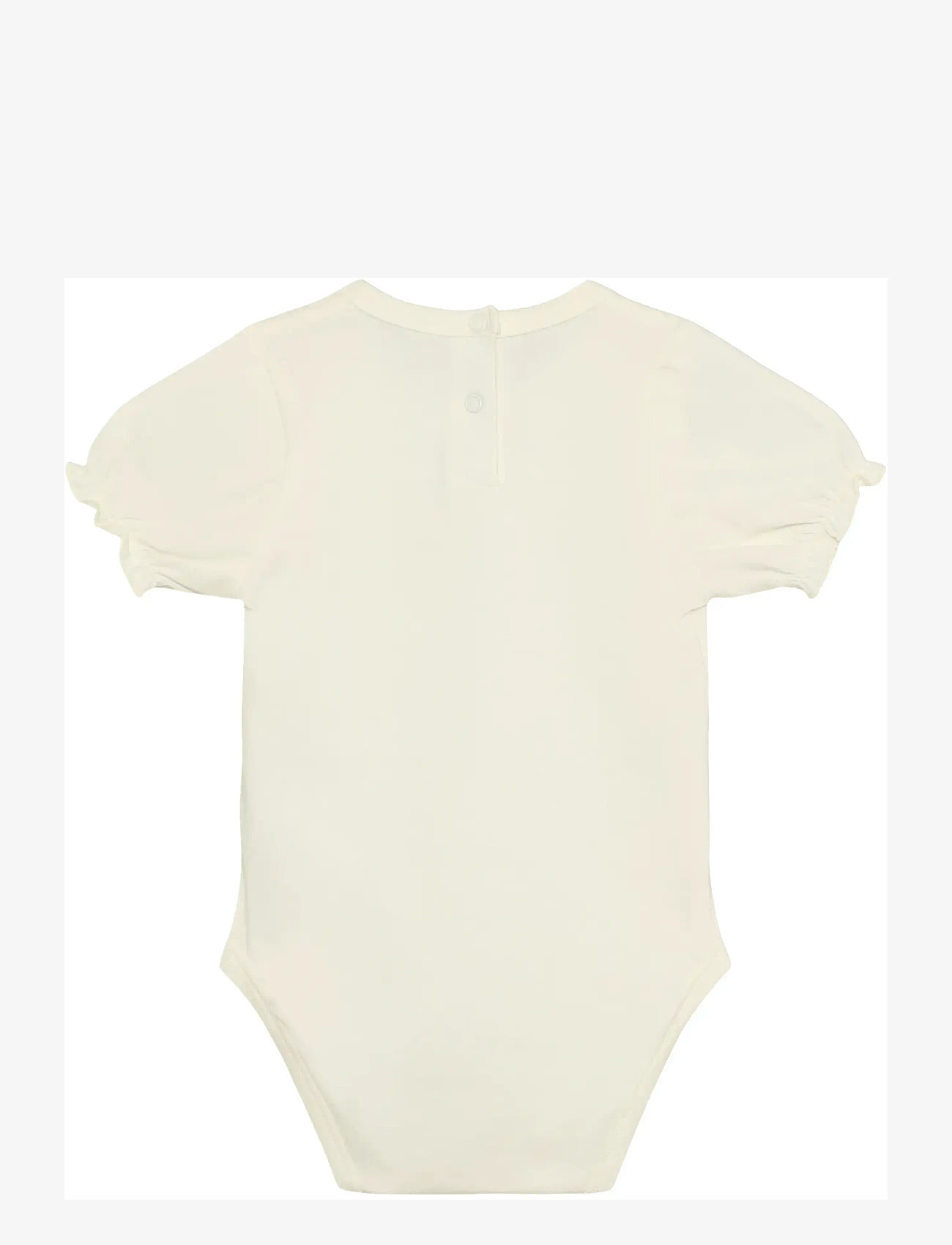En Fant - Body SS Embroidery - short-sleeved bodies - eggnog - 1