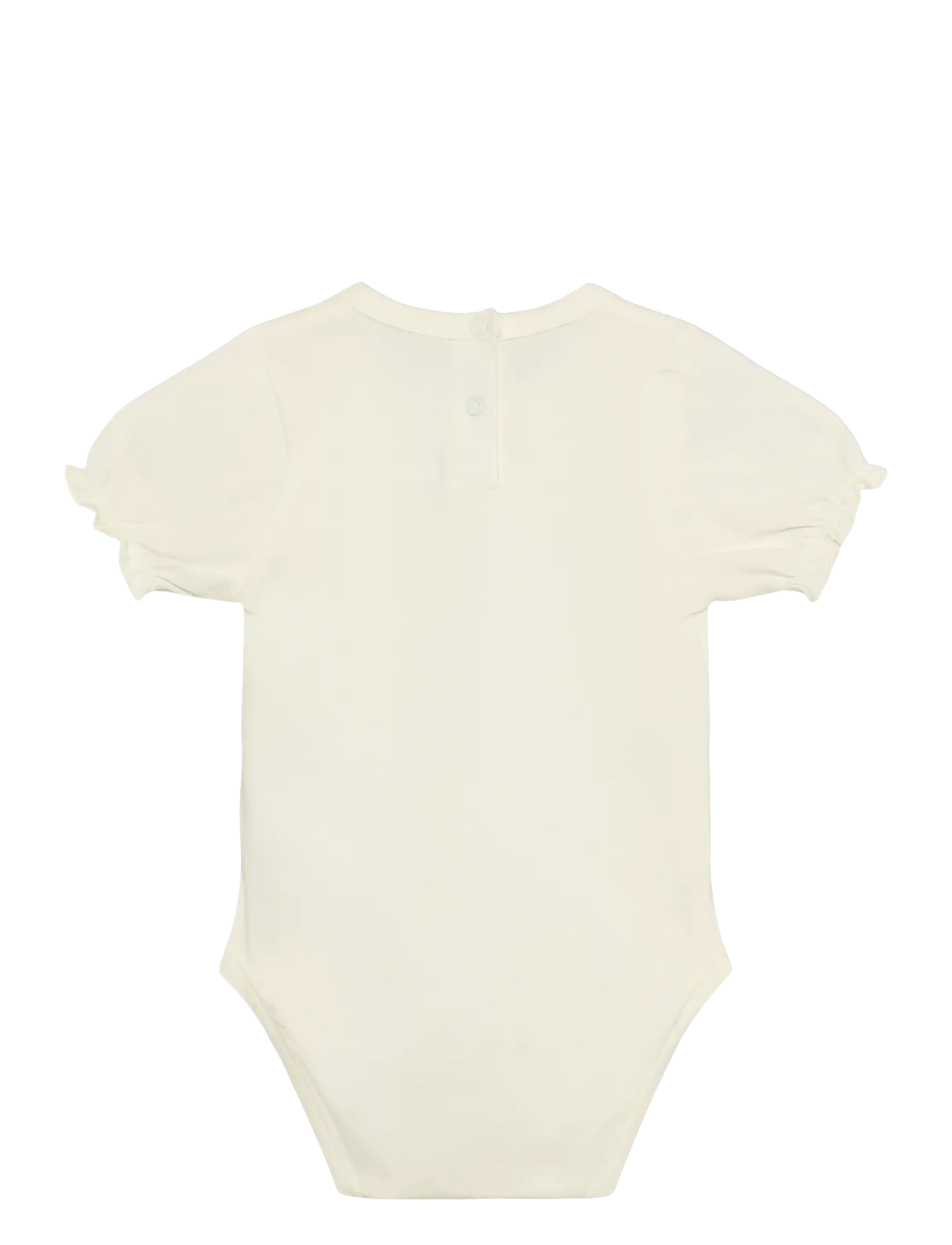 En Fant - Body SS Embroidery - kortærmede bodyer - eggnog - 1