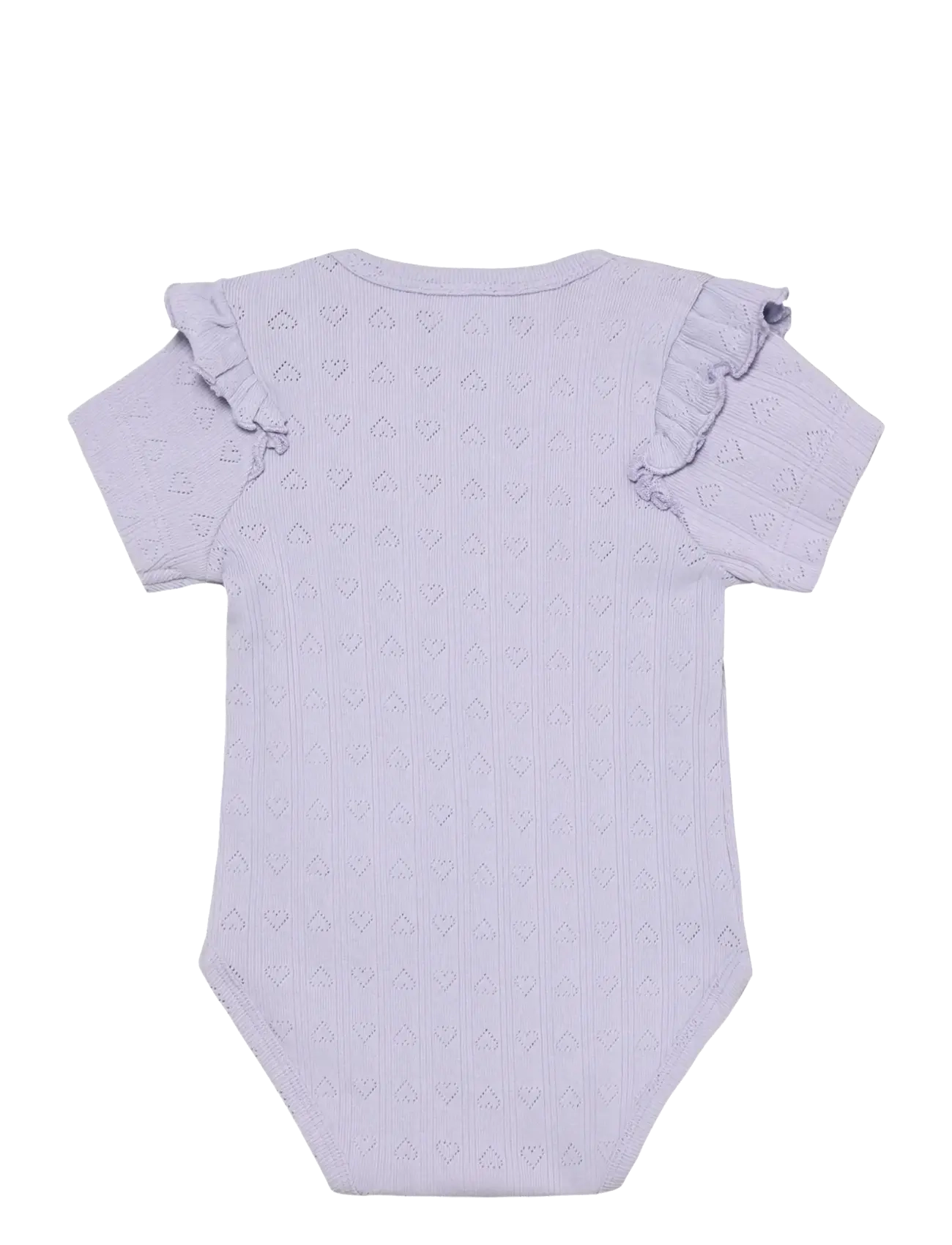 En Fant - Body SS Pointelle - kortärmade bodies - purple heather - 1