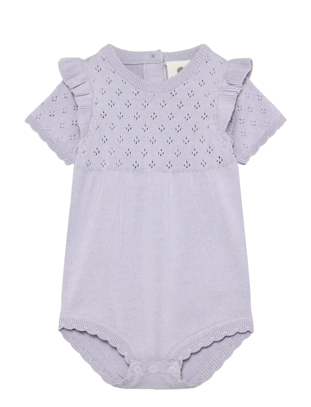 En Fant Romper Knit - Short-sleeved - PURPLE HEATHER / purple