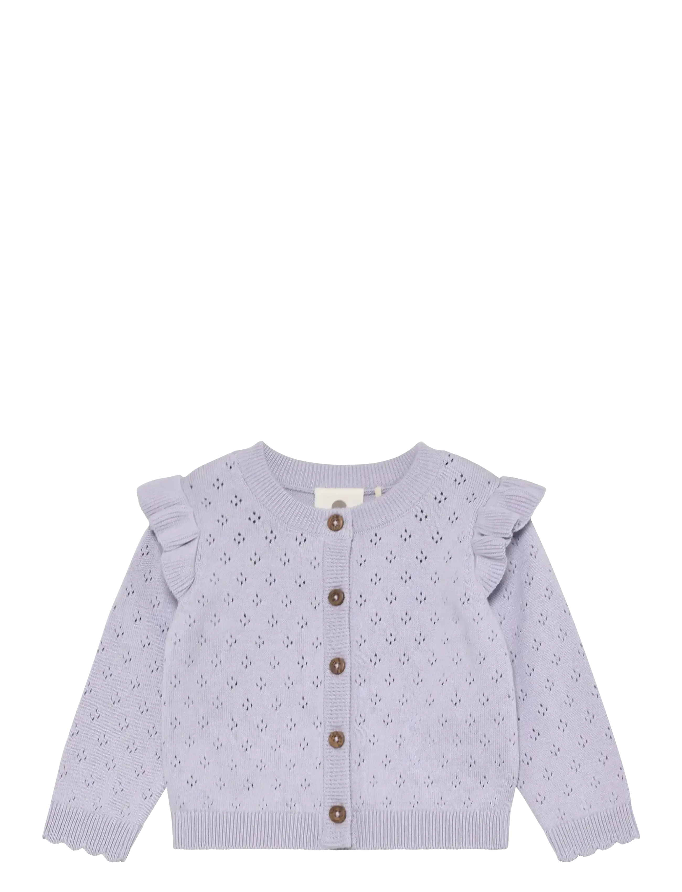 En Fant Cardigan Knit - Strickmode - PURPLE HEATHER / purple