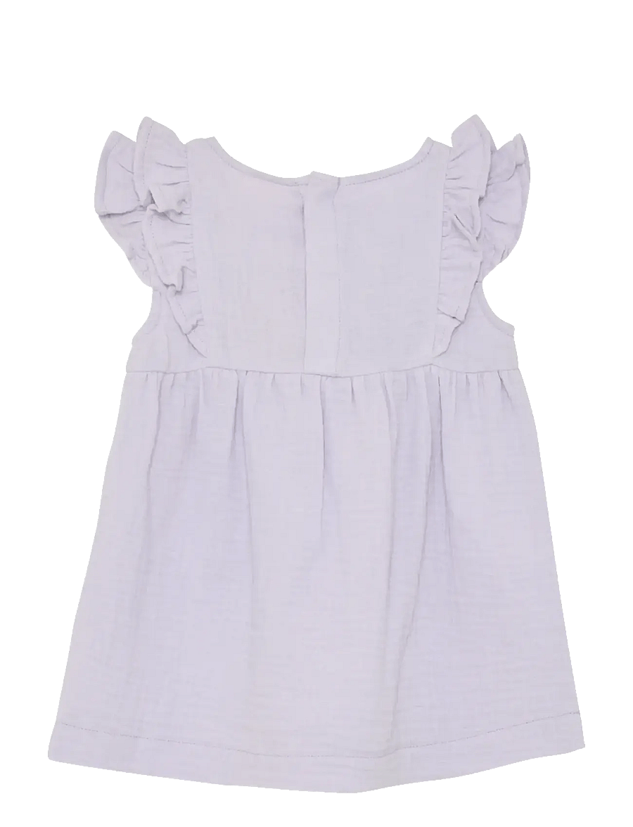 En Fant - Dress SS Muslin - Ærmeløse babykjoler - purple heather - 1